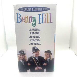 Benny Hill The Golden Light Series VHS Boxed Set. (4 of the 5 are new sealed).